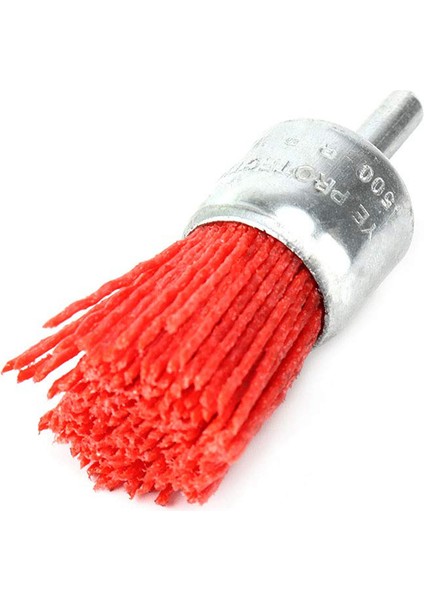 8 Adet Naylon Filament Aşındırıcı Tel Fincan Fırça Naylon Uç Fırça Seti Matkap Döner Aracı Için 1/4 Inç Saplı (Yurt Dışından)