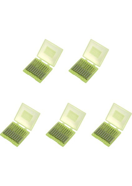 50 Adet Iki Düz Uçlu Frezeler Düz Yuvası Bit Ahşap Kesici Iki Çift Flüt Uçları 3.175X2X17MM Cnc Router Için (Yurt Dışından)