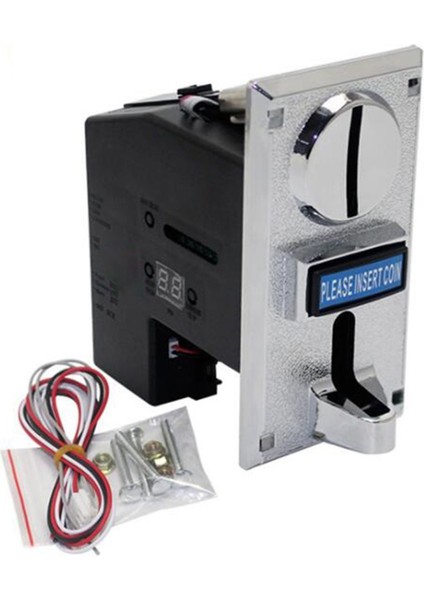 2x Programlanabilir Plastik Çoklu Para Alıcı Elektronik Roll Down Para Alıcı Seçici Mekanizması Yan Para Seçici (Yurt Dışından) modelleri