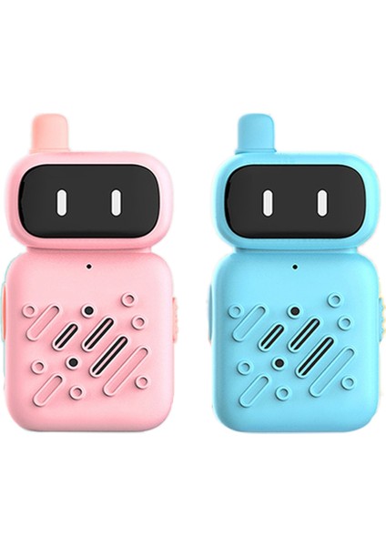2 Adet Çocuklar Walkie Talkie Boyunluklar ile Aile Ev Interaktif Oyuncak Alıcı-Verici El Feneri Gifler Erkek Kız Için (Yurt Dışından)