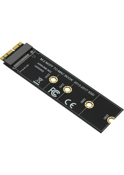 6x M.2 Nvme SSD Dönüştürücü Adaptör Kartı Hava Pro Retina 2013-2017 Nvme/ahcı SSD Kiti A1465 A1466 A1398 A1502 (Yurt Dışından)