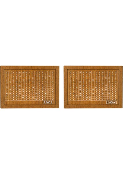2x Kumbara (4 Boyut) - Para Hedefli ve Çapraz Sayılarla Yeniden Kullanılabilir KUMBARA2000 (Yurt Dışından)