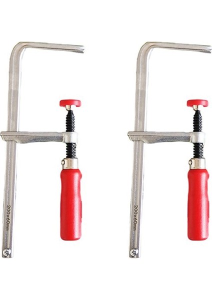 2x Ağaç Işleme Parça Klipsi Kırlangıç Yuvası Klip Ağaç Işleme Parça Klipsi Kaynak Masası Klipsi 200X60 mm (Yurt Dışından)