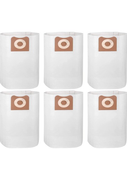 VF3502 Için 6pcs Mağaza Çantaları 12-16 Galon Yüksek Verimli Vakum Torbası 23743 Toz Toplayıcı (Yurt Dışından)