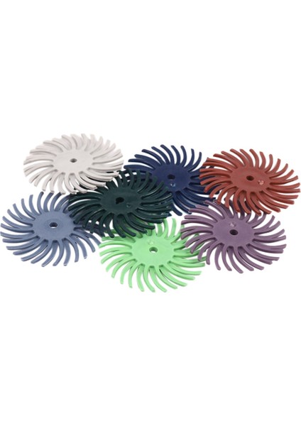 128 Adet 1 Inç Radyal Kıl Disk Kiti Aşındırıcı Fırça 3 ve 2.35MM Shank Detay Parlatma Tekerleği Döner Alet Için (Yurt Dışından)
