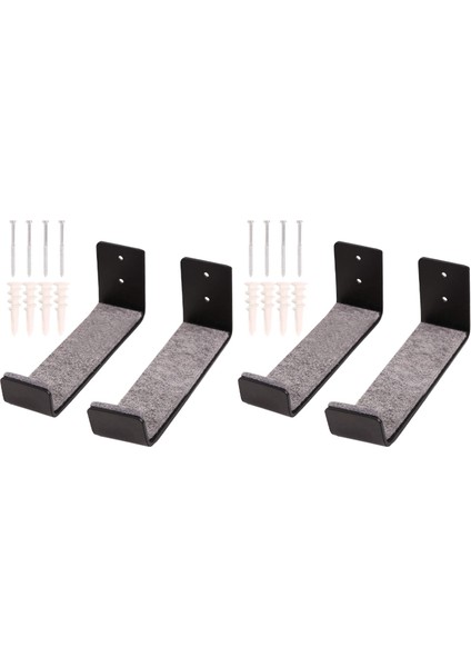 2 Takım Sörf Tahtası Duvar Rafı, Duvar Ekranı Için Sörf Tahtası Rafları Kısa Tahtalar ve Uzun Tahtalar Için Montaj Depolama (Yurt Dışından)