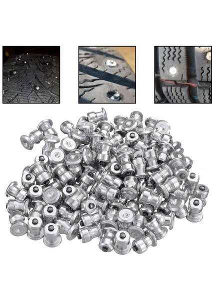 200 Adet Kış Tekerlek Pabuçları Araba Lastikleri Çiviler Vida Kar Sivri Lastik Kar Zincirleri Çiviler Ayakkabı Atv Lastiği 8X10MM (Yurt Dışından) indirimleri
