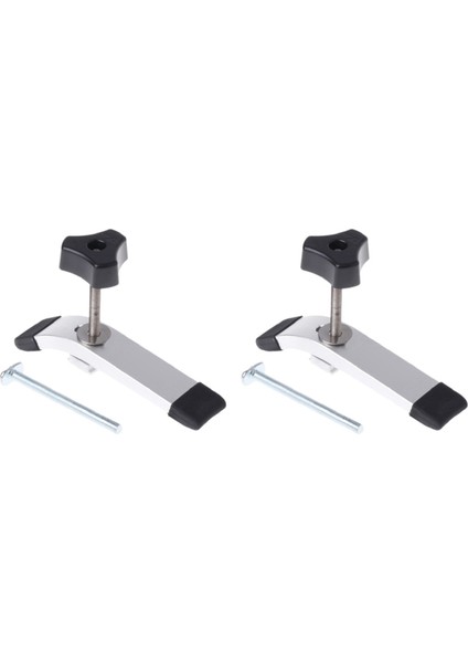 2x 8mm Metal Hızlı Etkili Tutun Kelepçe Seti T-Yuvası T-Track Diy Ağaç Işleme S18 Damla Gemi (Yurt Dışından)