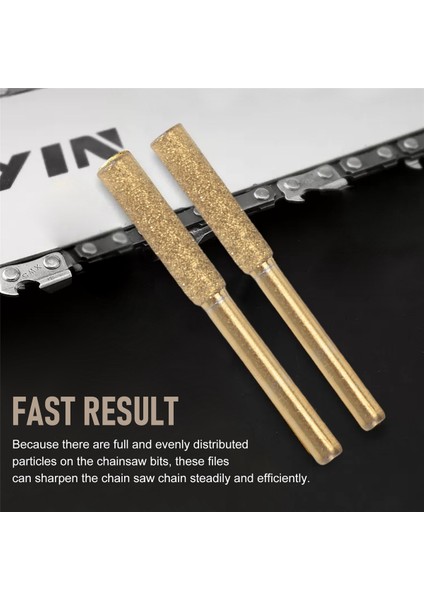 Adet Yüksek Sertlik Elmas Testere Bileyici-Taş Dosya, Elmas Bileme Tekerlekleri Testere Dosyası (5/32 Inç, 4.0mm) (Yurt Dışından)