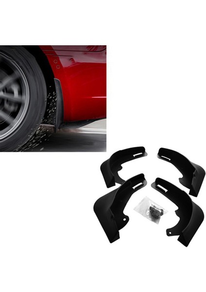 Model Y 2021 Için 8x Araba Çamurluklar Çamur Flaps Splash Muhafızları Çamurluklar Çamur Flap Ön Arka Koruyucu (Yurt Dışından) indirimleri