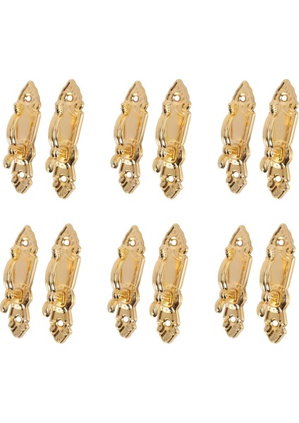 Vidalı Montaj Perde Kravat Arka Tieback Duvar Kancaları 12PCS (Yurt Dışından)