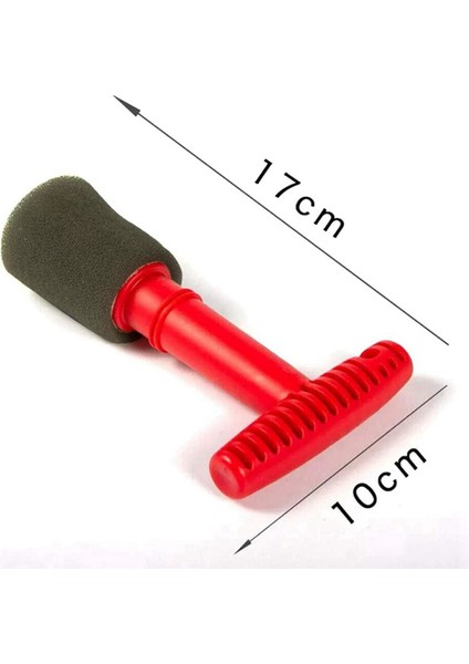 2x Araba Yıkama Gömülü Lastik Vida Fırça Bijon Somunu Tekerlek Temizleme Araçları 6 Ekstra Sünger ile (Yurt Dışından)
