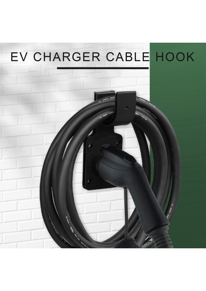 J1772 Konektörü Için 3x Kablo Tutucu Elektrikli Araç Şarj Cihazı Nozul-Kılıf Dock ve J-Hook Kombinasyonu (Yurt Dışından) fiyatları