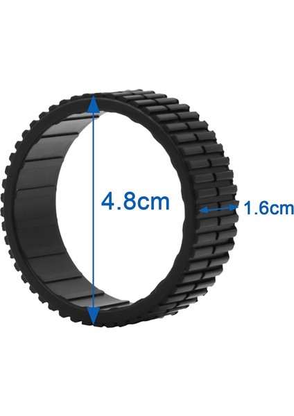 Braava 380T Mint Plus Için 12 Adet Kaymaz Tekerlekler Lastik (Yurt Dışından)