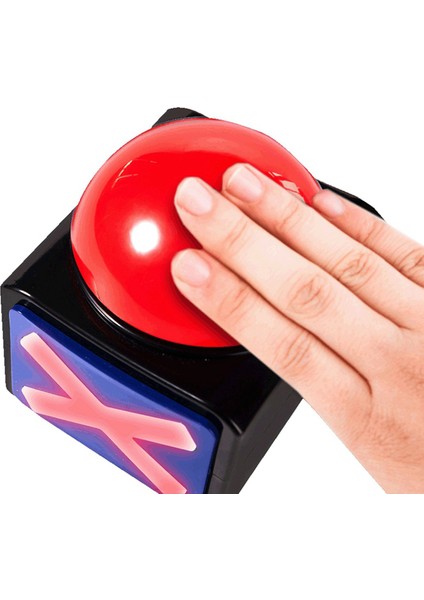 6 Adet Oyun Cevap Zili, Oyun Zili Alarm Sesi Çalma Düğmesi Işık ile Bilgi Yarışması Yetenek Var Zil Oyunu Oyuncaklar (Yurt Dışından) indirimleri