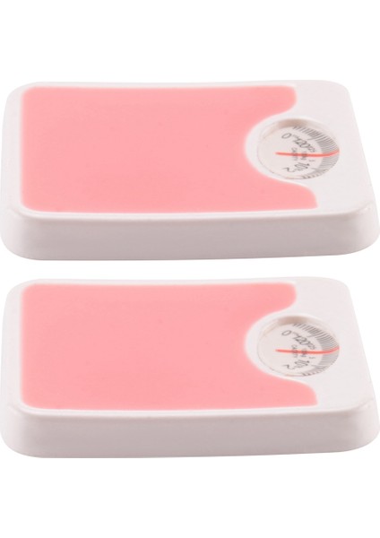 2x 1:12 Ölçekli Minyatür Tartı Bebek Ev Aksesuarları Pembe (Yurt Dışından) fırsatları