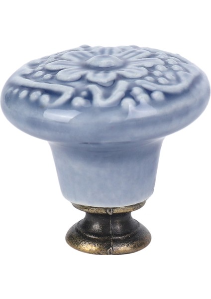 30 Adet Seramik Dolap Kolları Vintage Çekmece Kolları Mutfak Dolabı Çekmecesi Kitaplık Mobilya Kapı (Vidalarla) (Yurt Dışından)