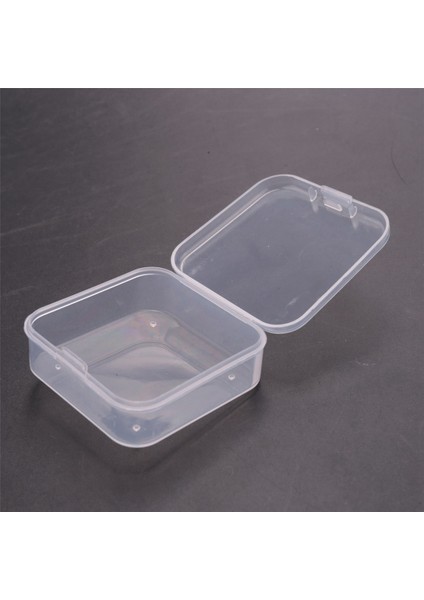 2x Küçük Şeffaf Plastik Boncuk Saklama Kapları Kutusu Aksesuarlar, El Sanatları, Öğrenme Malzemeleri, Vidalar Için Menteşeli Kapaklı (Yurt Dışından) fırsatları