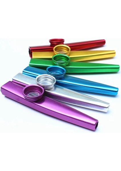 Gitar, Ukulele, Keman, Piyano Klavye Için Kazoo Diyaframlı 54 Adet Metal Kazoo Müzik Aletleri (Yurt Dışından)