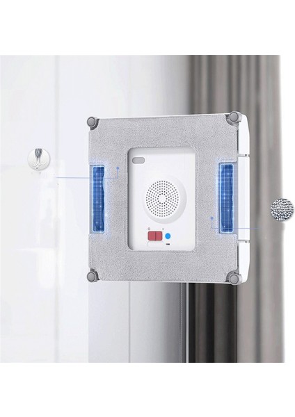 Wınbot W1/w1 Pro Pencere Vakum Temizleyicisi Için 8 Adet Paspas Bezi Yedek Parçalar Yıkanabilir Pedler Aksesuarlar (Yurt Dışından)