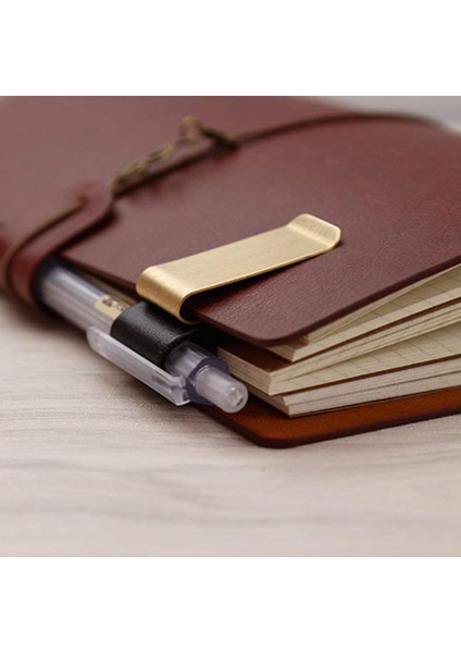 Pen Loop Traveler Dizüstü Bilgisayar Deri Tutucu Paslanmaz Çelik Klipsli 8'li Paket (Yurt Dışından)