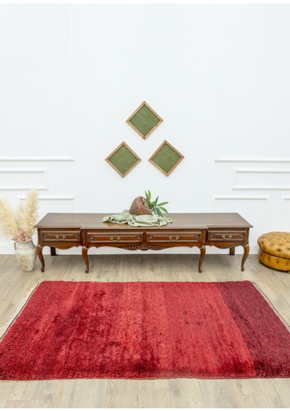 Jesse El Dokuma Kırmızı Tülü Halı 127X218 cm fiyatları
