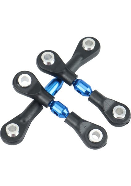 6 Adet Metal Direksiyon Çubuğu Bağlantı Çubuğu Rot Tt-01 TT01 1/10 Rc Araba Yükseltme Parçaları Aksesuarları, Mavi (Yurt Dışından) indirimleri