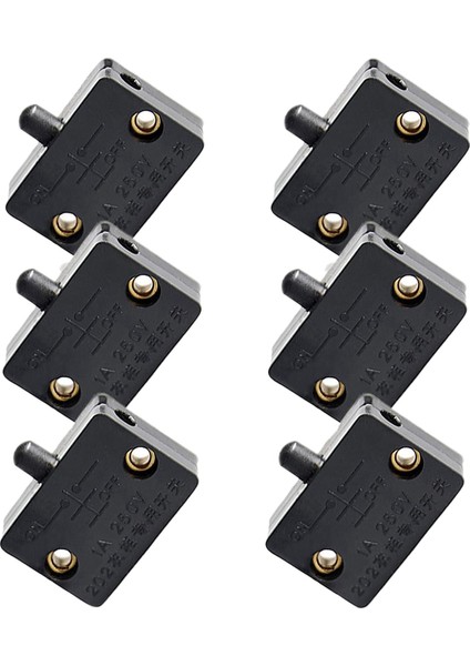 Dolap Işığı Için 6 Adet Kapı LED Anahtarı, Normalde Kapalı Dolap Elektrik Lambası Anahtarları, Dolap Kiler Dolabı Için Siyah (Yurt Dışından) fiyatları