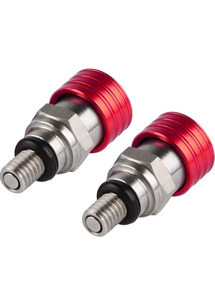8x Motocross M5X0.8CM Çatal Hava Tahliye Tahliye Vanası YZ85 YZ125 YZ250 YZ450F 250RX Kırmızı (Yurt Dışından)
