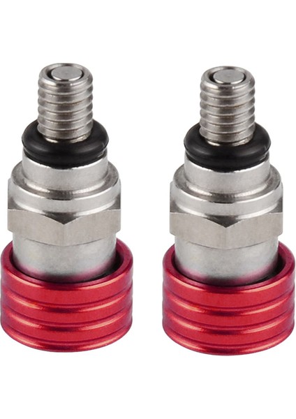 8x Motocross M5X0.8CM Çatal Hava Tahliye Tahliye Vanası YZ85 YZ125 YZ250 YZ450F 250RX Kırmızı (Yurt Dışından)