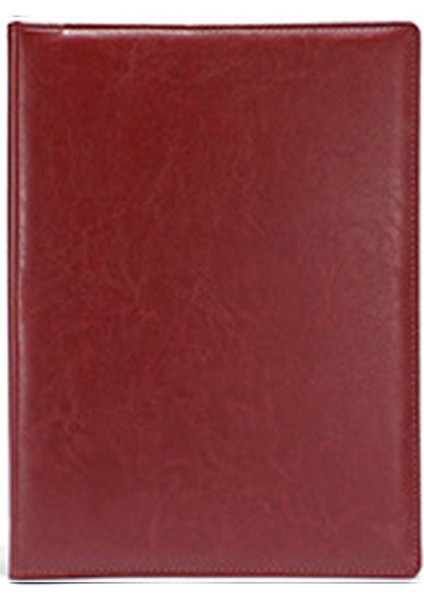 A4 Pu Padfolio Dosya Klasörü Portföy Iş Belge Tutucu Metal Pano Pad Düzenleyici Tutucu, D (Yurt Dışından)