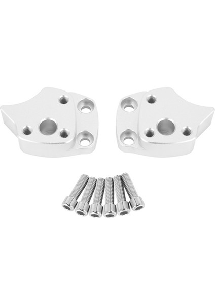 2 Takım 25MM Gidon Yükseltici FJR1300 Fjr 1300 2001-2005 Gümüş Gidon Yükselticiler Motosiklet Aksesuarları Parçaları (Yurt Dışından) fiyatları