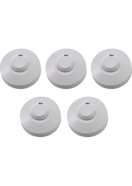 5x 220V 800W Mikrodalga Sensörü Pir Doluluk Vücut Hareket Dedektörü Işık Anahtarı (Yurt Dışından)