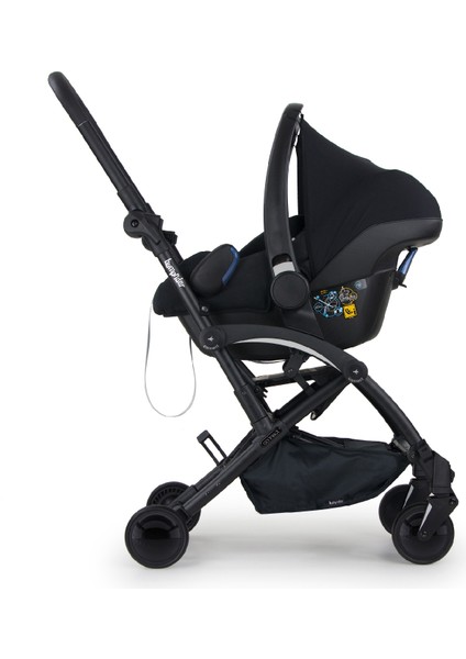 Connect Siyah Ikiz Bebek Arabası 0-25 kg
