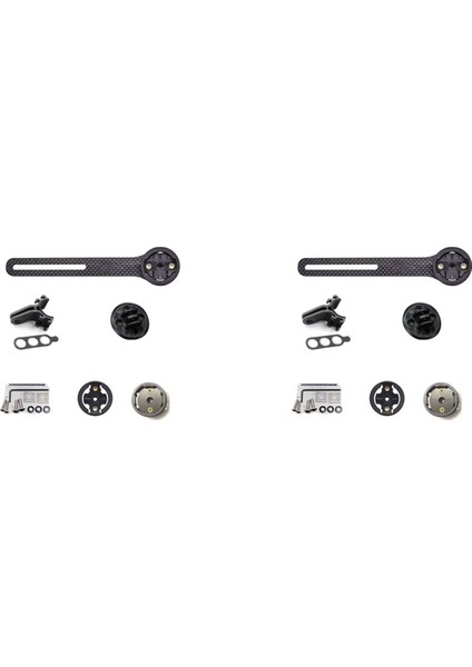 2x Karbon Fiber Bisiklet Bilgisayarı Montaj Bisiklet Yol Bisikleti Bisiklet Bilgisayar Metre Montaj Tutucu Montaj Için (Yurt Dışından)