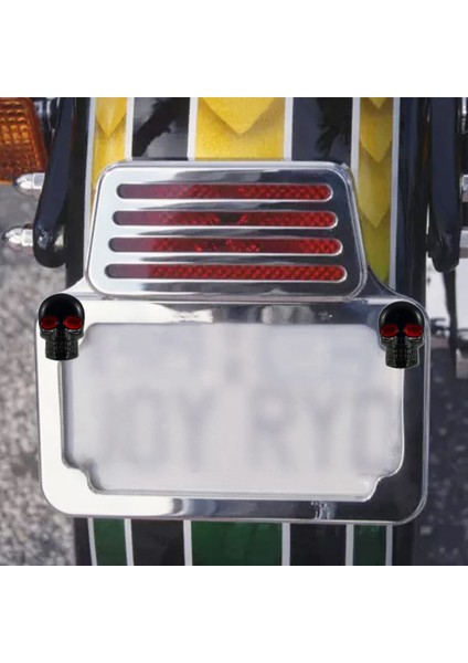 1 Çift Motosiklet Kafatası Plaka Çerçevesi Vidaları Montaj Vidası Siyah (Yurt Dışından) modelleri