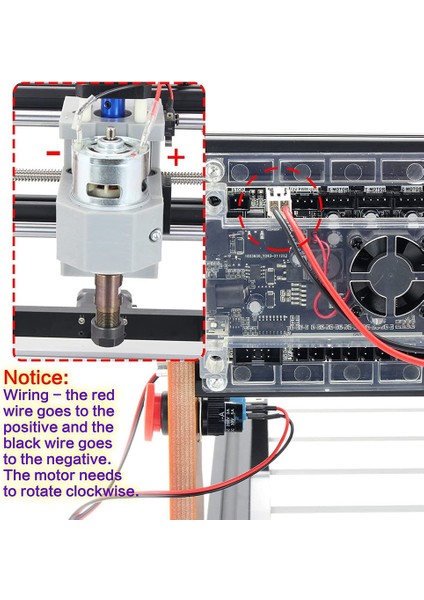 Dc Motor Cnc 775 Mil Motoru 100 W 12-24VDC 20000RMP + ER11 Collet Dıy Mini Cnc 3018 3018PRO 3018PRO-MAX 3018PRO-N (Yurt Dışından)