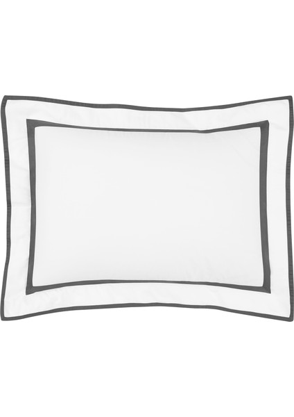 La Reve Antrasit Pamuk Saten Ekstra King Size Nevresim Takımı 260 x 240 cm