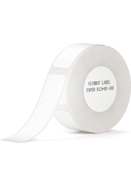 2x D101 D110 Beyaz Etiket Baskı Kağıdı Isim Etiketi Yapıştırıcı Kitap Kırtasiye Etiketleme Makinesi Etiket Rulosu, 15X50MM (Yurt Dışından) fiyatları