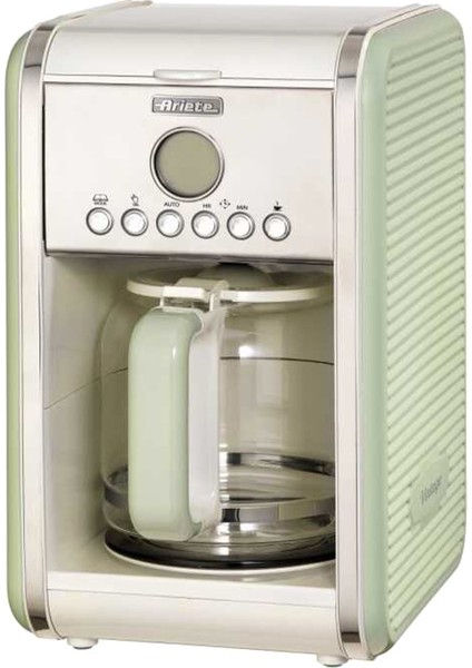 1342/04 Yeşil Vintage Filtre Kahve Makinesi