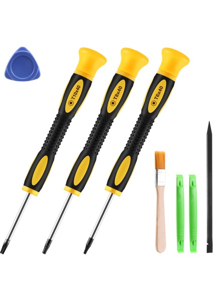 8 Adet/takım Torx T8 T6 T10 H35 Tornavida Açılış Alet Takımı Onarım Aracı Seti Tornavida Pry 360 Ps3 (Yurt Dışından) fiyatları