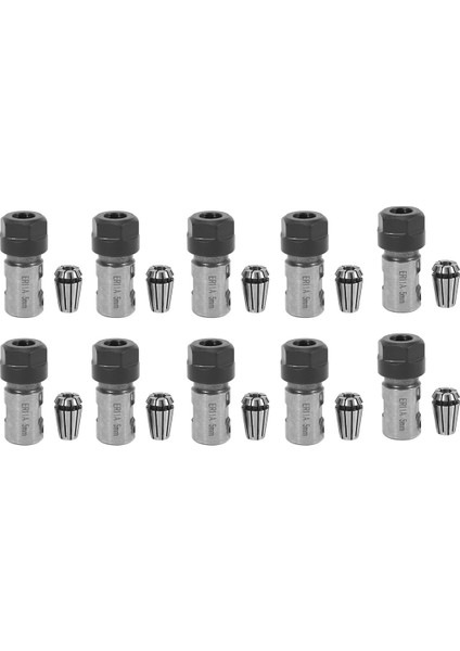 10X ER11 5mm Motor Şaftı Collet Chuck Mili Uzatma Çubuğu Iç + Cnc Freze Makinesi Için ER11 Yaylı Yüksük (Yurt Dışından)