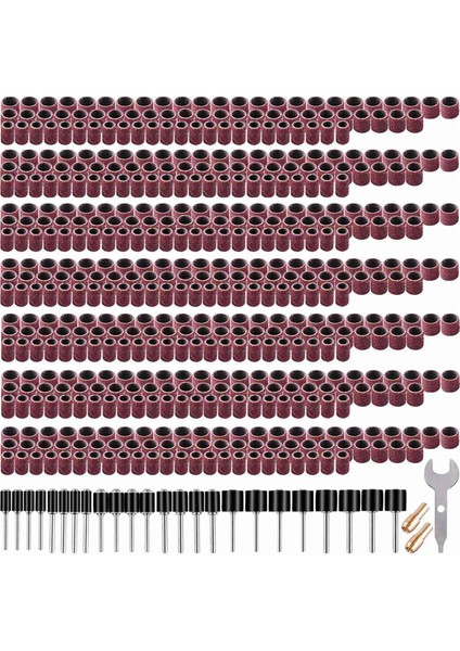 1593 Adet Taşlama Davul Seti, Taşlama Makinesi Soketleri Davul Çekirdekleri Döner Aletler Için Kendiliğinden Sıkılan Matkap Uçları (Yurt Dışından)