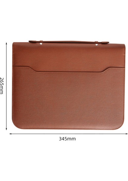 Fermuarlı Portföy Düzenleyici, Deri Padfolio Dosyası, Profesyonel Iş Düzenleyici / Belge (Kahverengi) (Yurt Dışından) modelleri