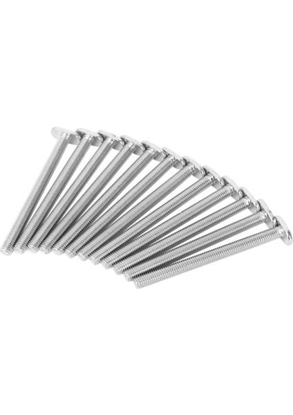 24 Adet Vidalı Cıvata Bağlantı Elemanı Aracı M8X100MM Drop-In Saplama T-Somun Sürgülü Cıvata 30 Serisi Gönye Parça Ağaç Işleme Aleti (Yurt Dışından)