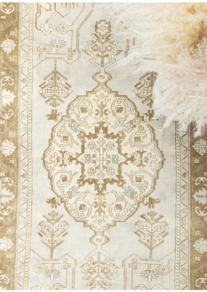 Balay Kahverengi El Dokuma Yün Halı 117X222 cm modelleri