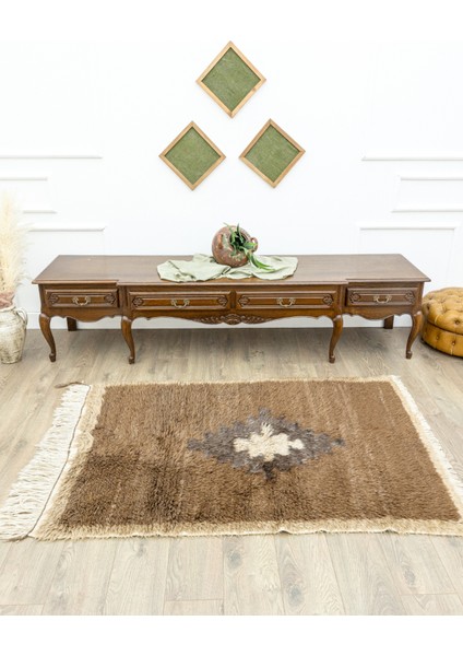 Noble El Dokuma Kahverengi Tülü 112 x 165 cm fiyatları