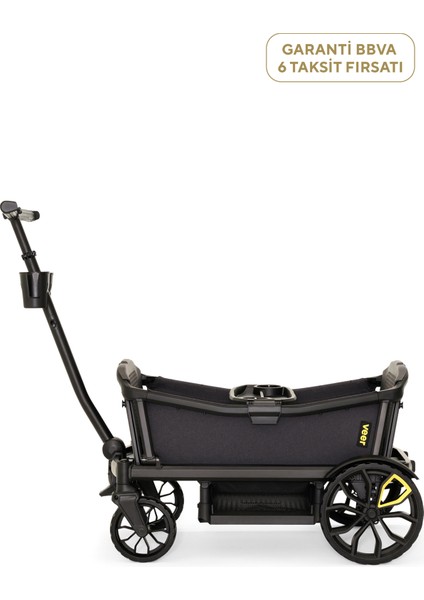 Cruiser Xl 4 Koltuklu Vagon Koyu Gri Bebek Arabası