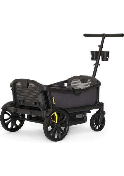 Cruiser Xl 4 Koltuklu Vagon Koyu Gri Bebek Arabası