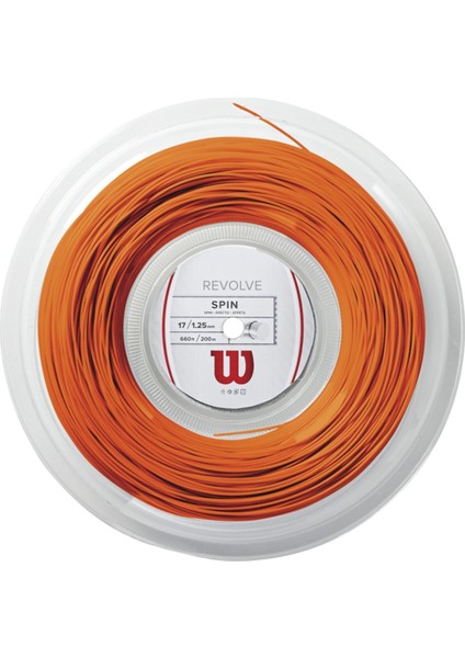 Revolve 17 Reel Turuncu Tenis Kordajı WRZ906300